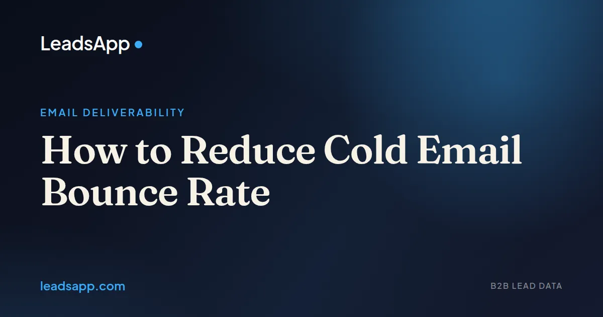 How to Reduce Your Email Bounce Rate